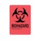 Nevs Label, Biohazard Hazard Identity 3-1/2" x 2-1/2" LBH-5 - alternate 1